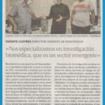 La Voz de Galicia se hace eco de la labor de Biostatech